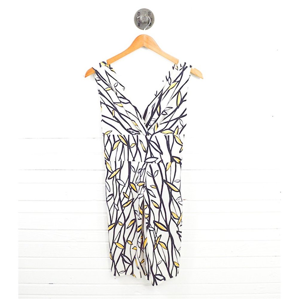 DVF vine pattern dress #163-2
